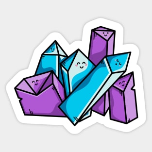 Kawaii Cute Crystals Sticker